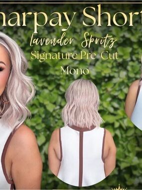 Sharpay (Lavender Spritz) Signature Pre-Cut Mono Wig - Standard Chelsea Smith